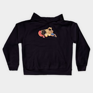 pug Fedor Kids Hoodie